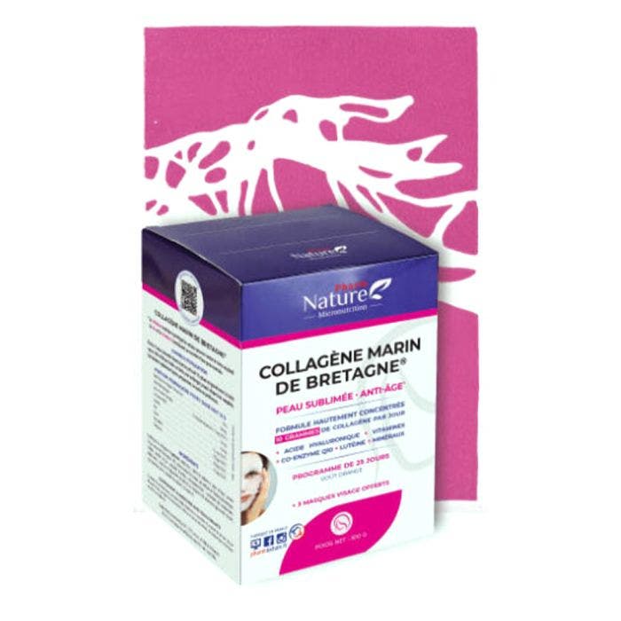 Marine Collagen from Brittany 300g Sublimated Skin, Anti-Ageing Nature Attitude
