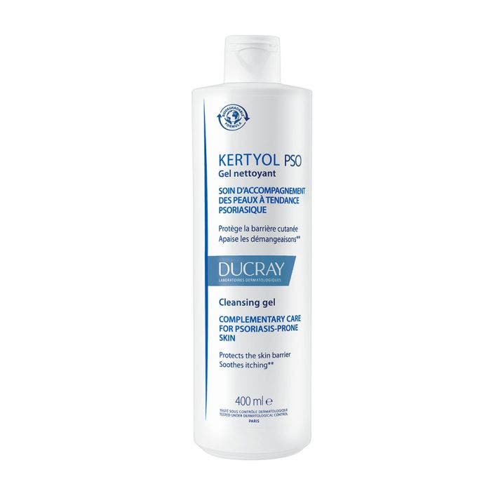 Ultra-rich Cleansing Gel 400ml Kertyol P.S.O Peaux Psoriasiques Ducray