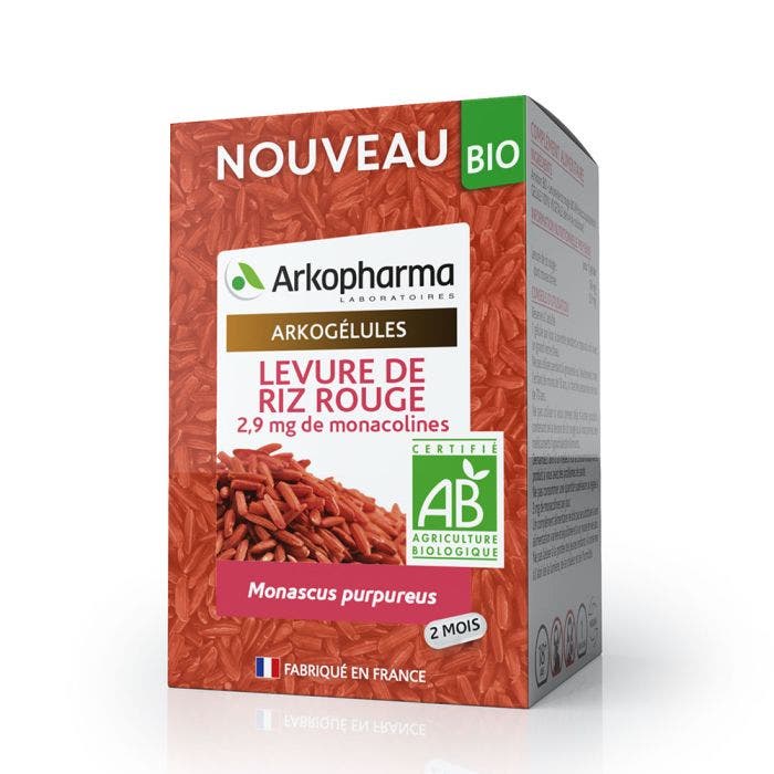Red Rice Yeast 60 capsules Arkogélules Arkopharma