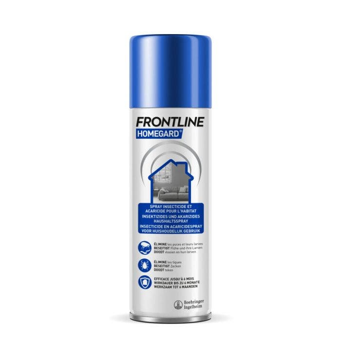 Homegard Spray insecticide et acaricide habitat Frontline - spray de 250 ml