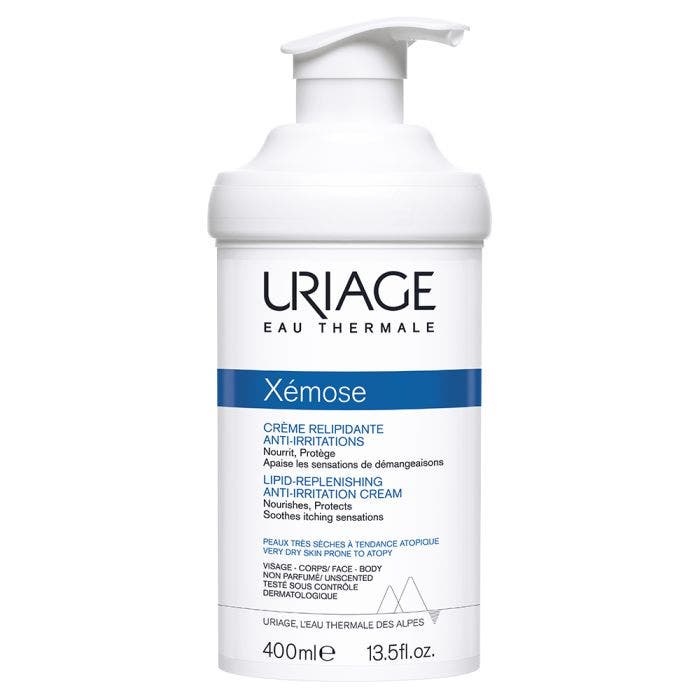 Lipid Replenishing Cream Dry Skins Prone To Atopy 400ml Xemose Uriage