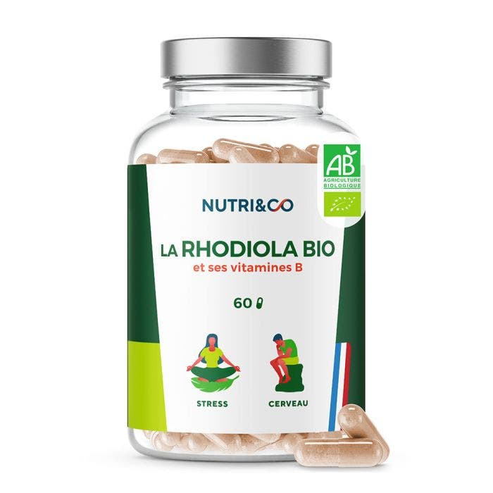 Organic Rhodiola 60 capsules NUTRI&CO