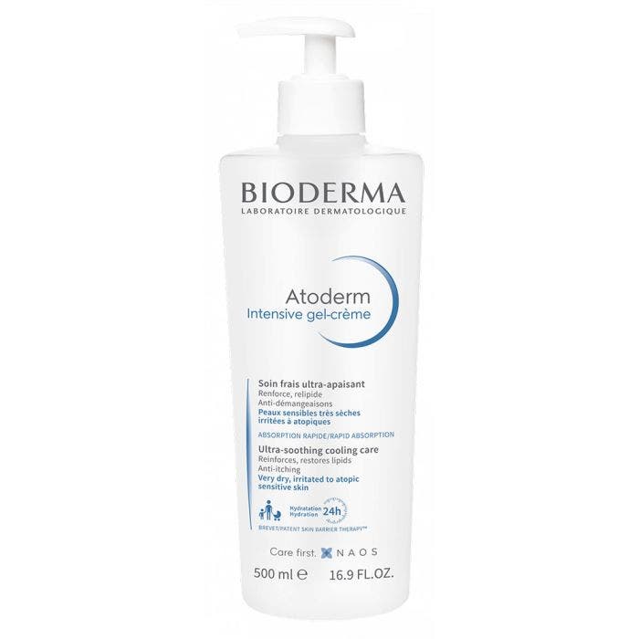 Ultra-soothing refreshing treatment 200ml Atoderm Intensive Peaux Sensibles Visage et Corps Bioderma