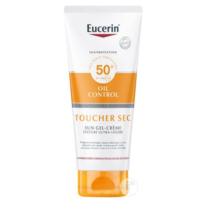GelCrème Spf50+ Oil Control Sun Protection 200mlToucher Sec Eucerin