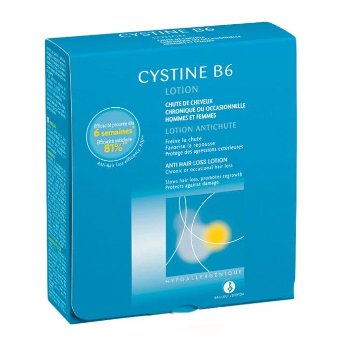 Bailleul Cystine B6 Anti Hair Loss Lotion 2x60ml- Biorga - Easypara