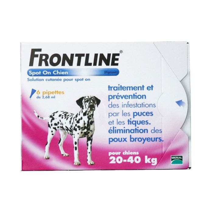 Frontline 6 on sale pipettes dogs