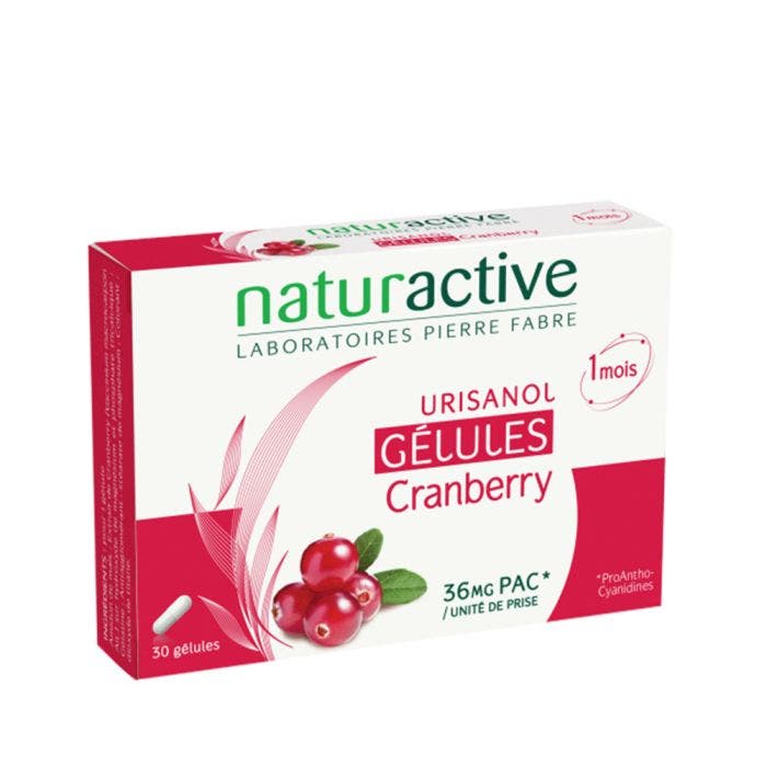 Urisanol Cranberry X 30 Gelules Naturactive