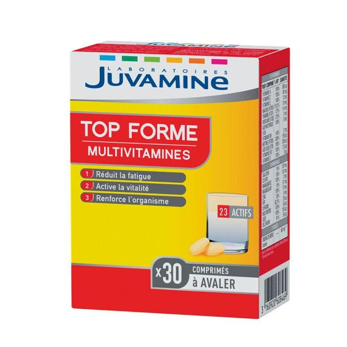 Multivitamines 23 Actifs 30 Comprimés Top Forme Juvamine