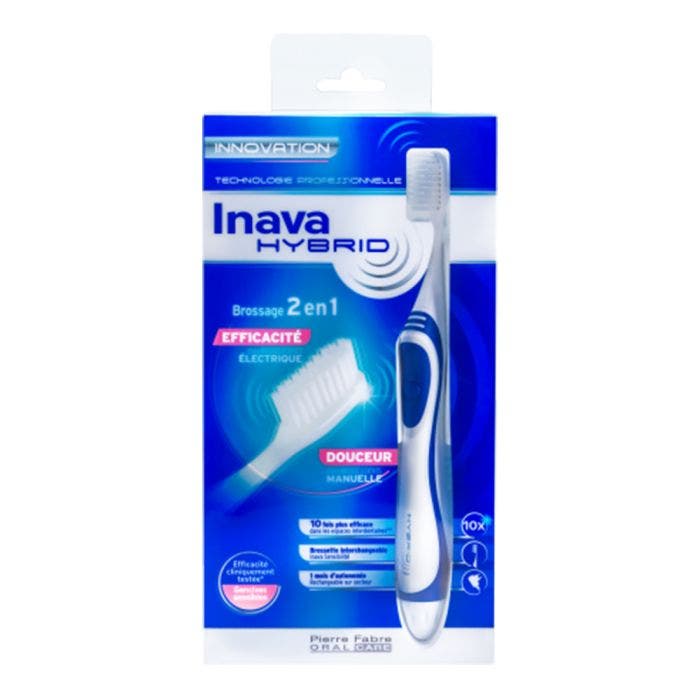 Hybrid Electric Toothbrush Sensitive Gums Hybrid Inava Easypara