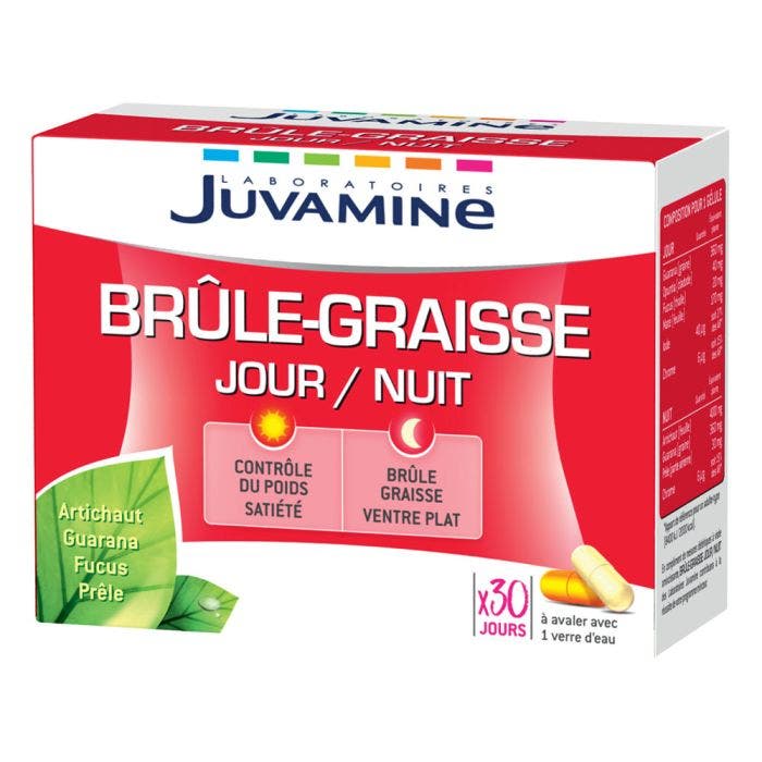 Fat Burner Day/Night 60 Capsules Juvamine