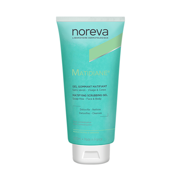 Cleansing Exfoliating Gel Matidiane 200ml Noreva Easypara