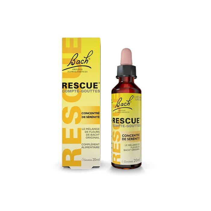 Remedy Original Flower Essence (drops) Bach 20ml Rescue Easypara