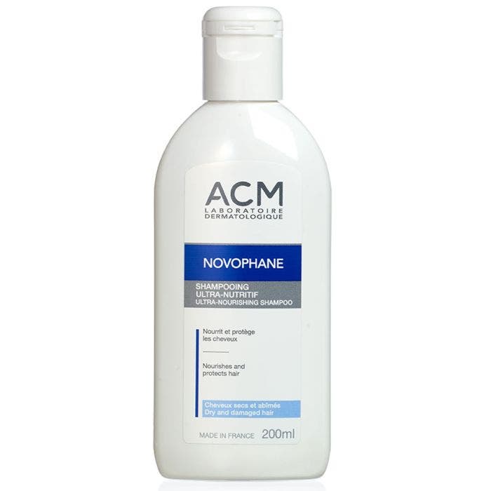 Ultra Nourishing Shampoo 200ml Novophane Acm