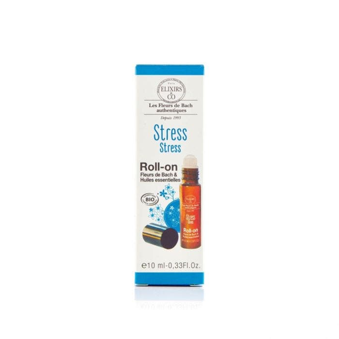 Elixir & Co L'Authentique Bach Flower Remedies Stress Roll-on 10ml Elixirs & Co