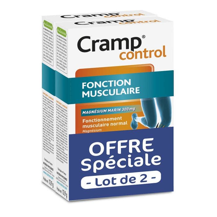 Cramp Control 2x30 Capsules Muscle Function Nutreov Easypara