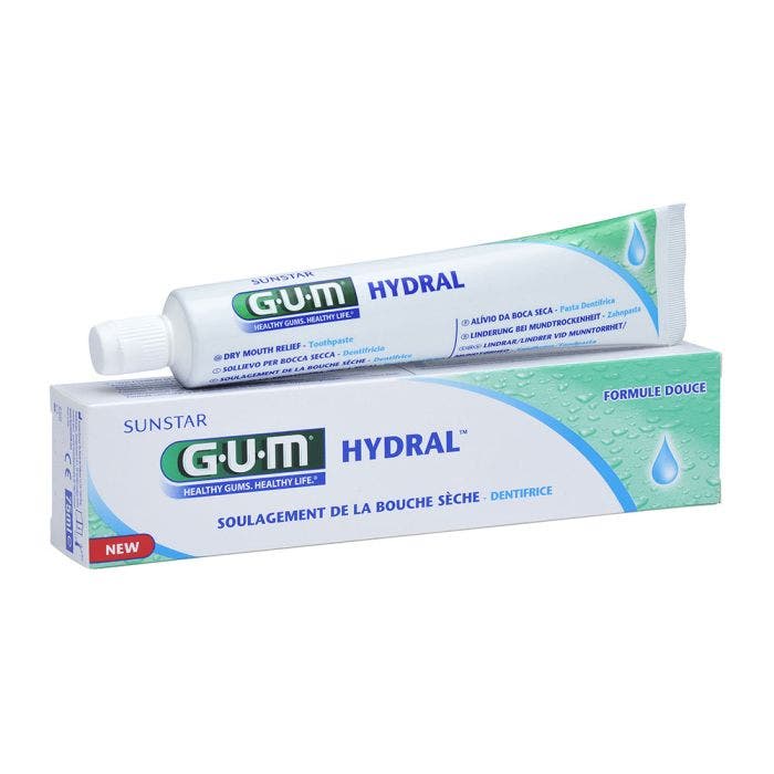 Toothpaste Dry Mouth Hydral 75ml Gum Easypara