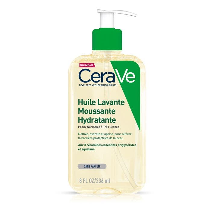 CeraVe Hydrating Foaming Oil Cleanse Corps 236mlpeaux normales à très