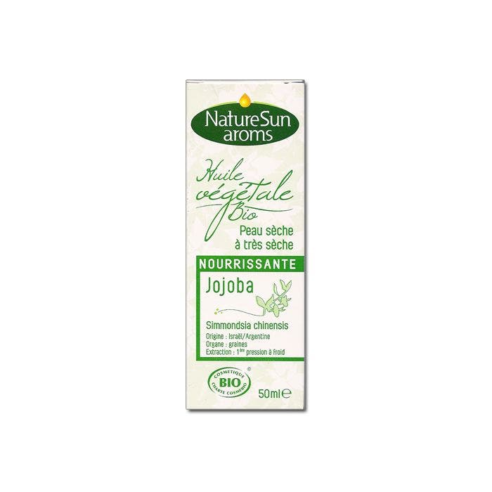NATURESUN AROMS ORGANIC VEGETABLE JOJOBA OIL 50ML