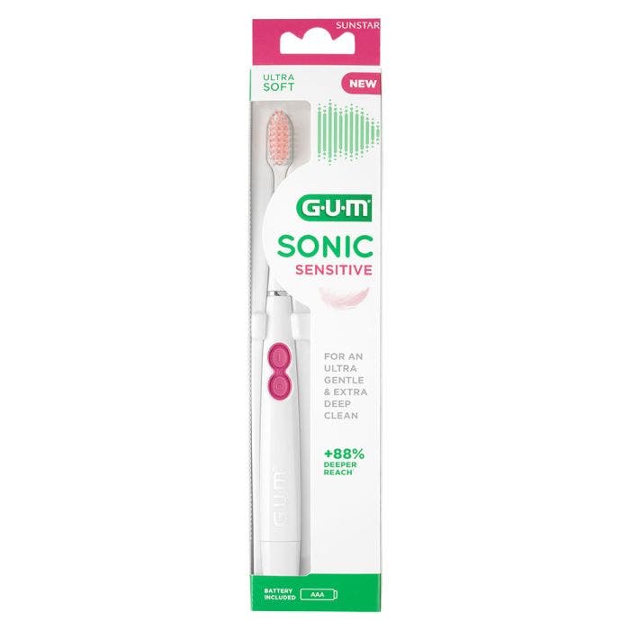 Batterypowered electric toothbrush Sonic Sensitive Gum Easypara