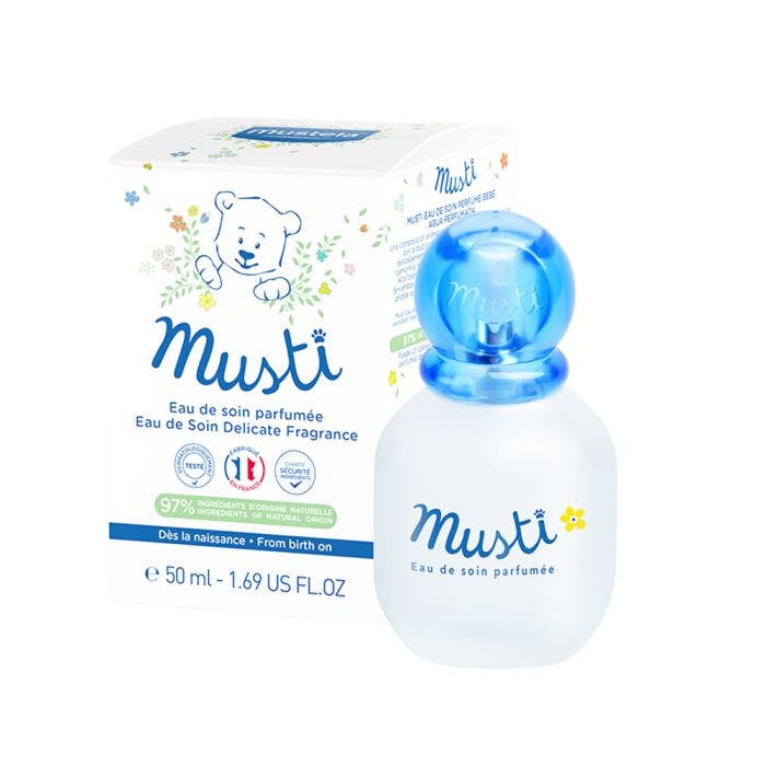Musti Giftbox Eau De Soin Parfume 50 Ml Et Son Doudou Mustela Easypara